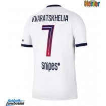 Paris Saint-Germain Khvicha Kvaratskhelia #7 Bortedrakt 2026-27 Kortermet